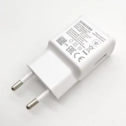 Fast Charging 15W Wall Adapter with USB C Cable - Only EU Charger