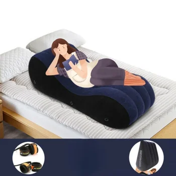 Air Inflatable Sex Pillow Soft Cushion Couples Love Game Position Sofa Cuffs Chair Sexual Position Ramp Erotic Pillow for Couple 1