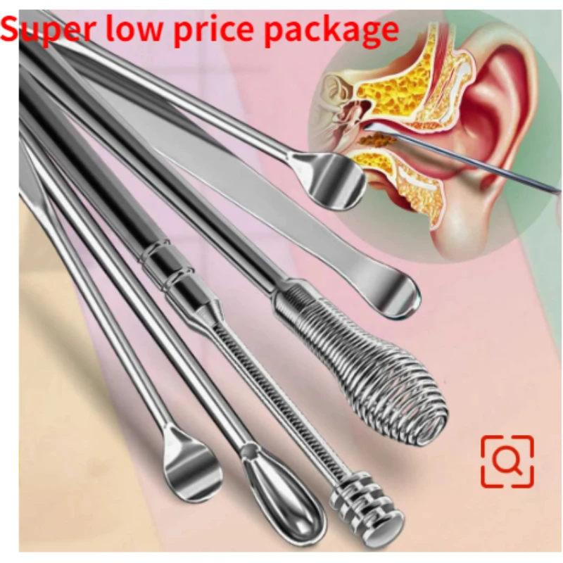 

Ear Wax Cleaner Earwax Removal Tool Pick Digging Artifact Earpick Cleaning Ears Remover For Clean Your Kit Gadgets freeshipping