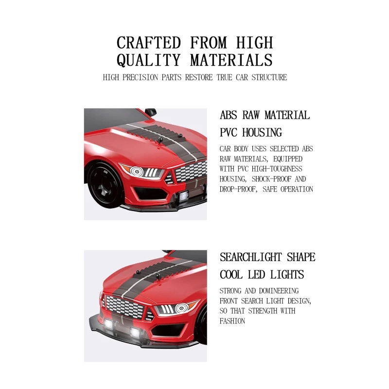 1:16 Remote Control Car Model R/C Drift Car Toy Simulation Four Wheel Drive Play Vehicle Racing Car Gift Kids Adult Toys 4