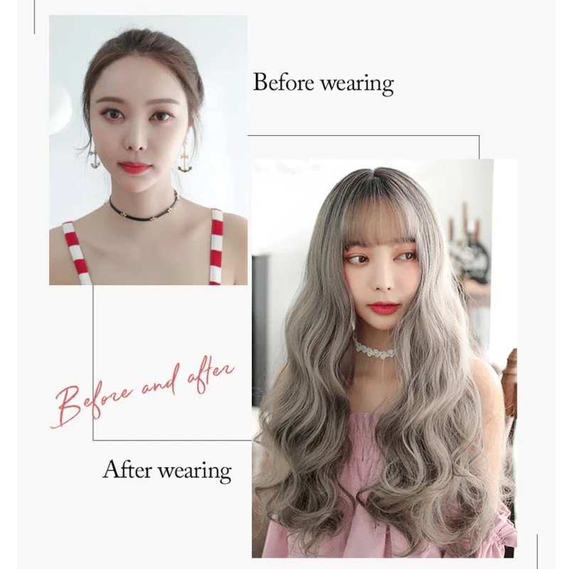 Рисунок 5 - Модный Фиолетовый длинный волнистый