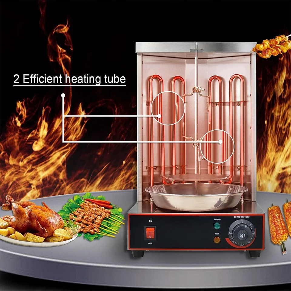 EB25 Electric Shawarma Machine Commercial Turkey Doner Roaster Oven Kebab Machine