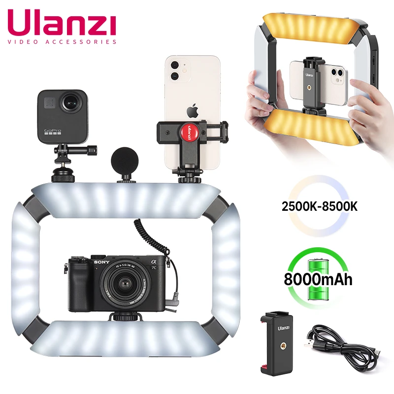 Cage Ulanzi U-Ring + Objectif Grand Angle 16mm Pour Smartphone - Occasion
