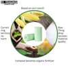 50pcs Biodegradable Garbage Bag Corn Starch Compostable Recycling Pet Poop Kitchen Household Degradable Trash Bag 2