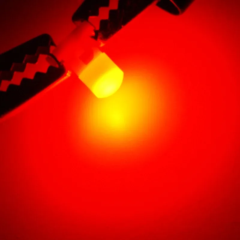 thumbnail image 1 of 5/10 piezas de bombillas LED para salpicadero de coche, luces de velocidad, bombillas T3 LED T4.2 T4.7 COB 1SMD, luz interior del coche, luz indicadora de control central, 1 of 5