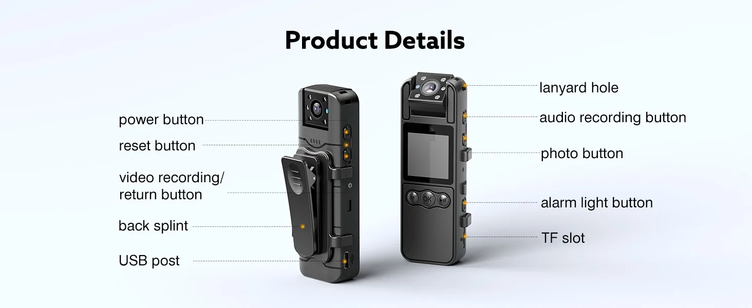 4k Mini Action Camera For Outdoor Sports With Night Vision_voghion.com