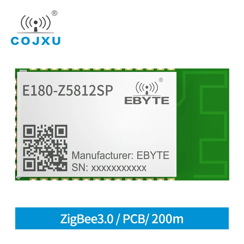 2.4GHz ZigBee3.0 TLSR8258 12dbm Wireless Transceiver Receiver Module Low Power Touch Link PCB Antenna cojxu E180-Z5812SP 5ghz directional grid parabolic antenna 802 11a b g n ac 5 8ghz antenna audio video av link wireless receiver fpv rc airplane