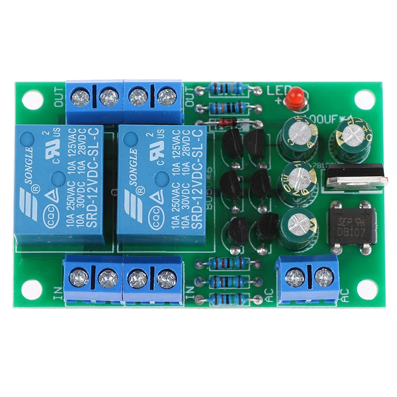 High Quality 1PC Audio Speaker Protection Board Boot Delay DC Protect Kit DIY Double Channel