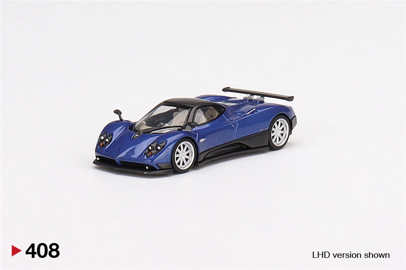 

Мини GT 1:64 Pagani Zonda F синяя Аргентина LHD литая модель автомобиля