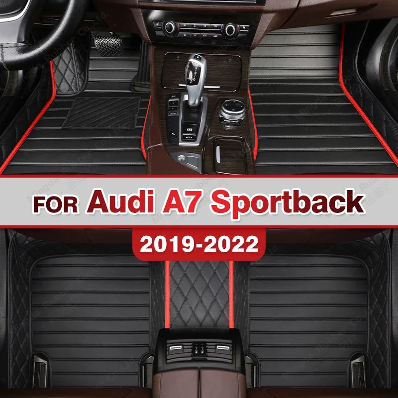 Car floor mats for AUDI A7 2019 2020 2021 2022 Custom auto foot Pads