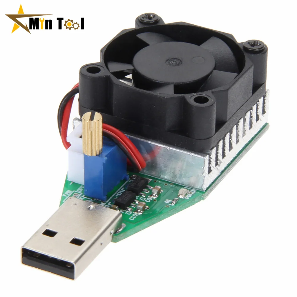 15W Dc 3.7-13V Resistore Di Carico Di Prova Elettronico Tester Di Batteria Con Capacità Di Scarica Usb Con Strumenti Del Modulo Di Corrente Regolabile