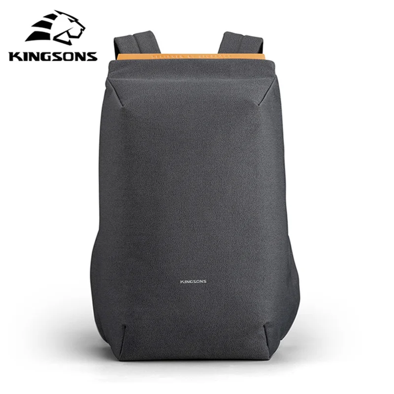 Kingsons 2025 nouveau USB charge sac à dos pour ordinateur portable 15.6 pouces sac d'ordinateur