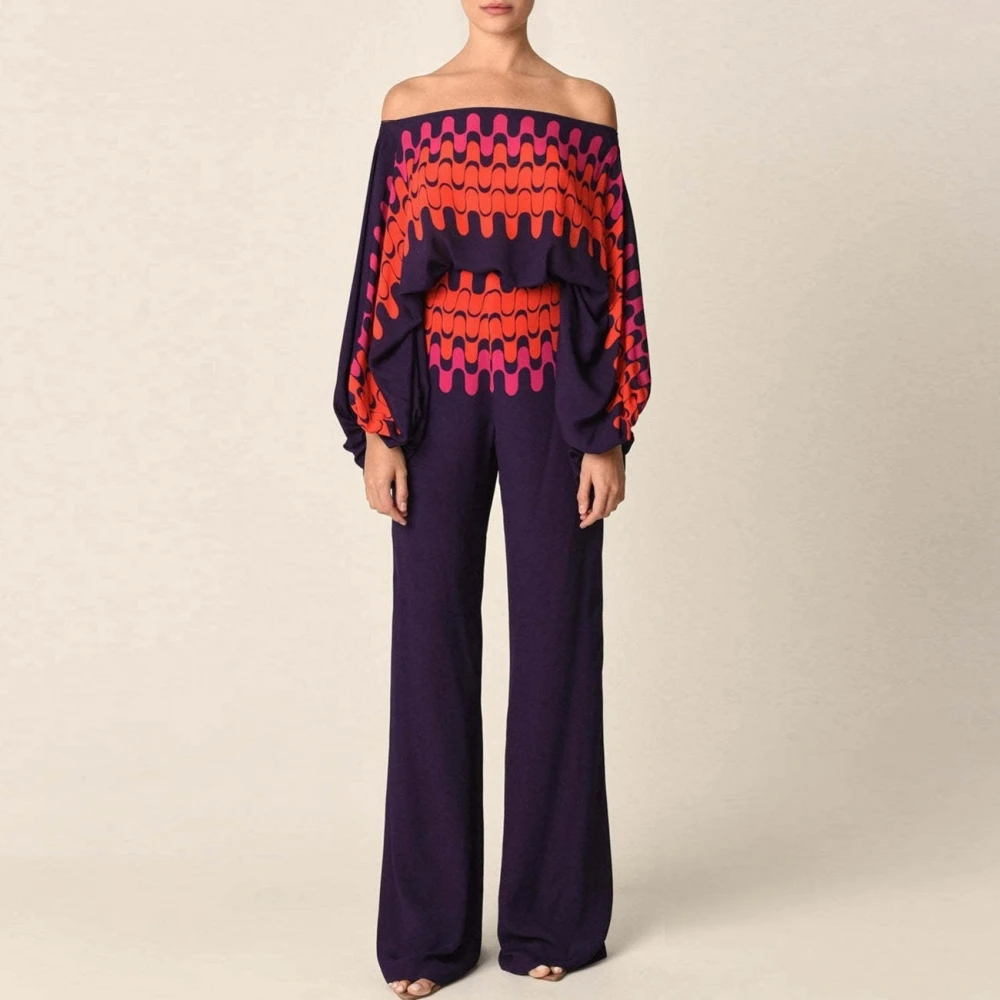 

2 Piece Set Africa Clothes Women African New Dashiki Fashion Suit Top And Pants Suits Trousers Ropa Dama Party For Lady