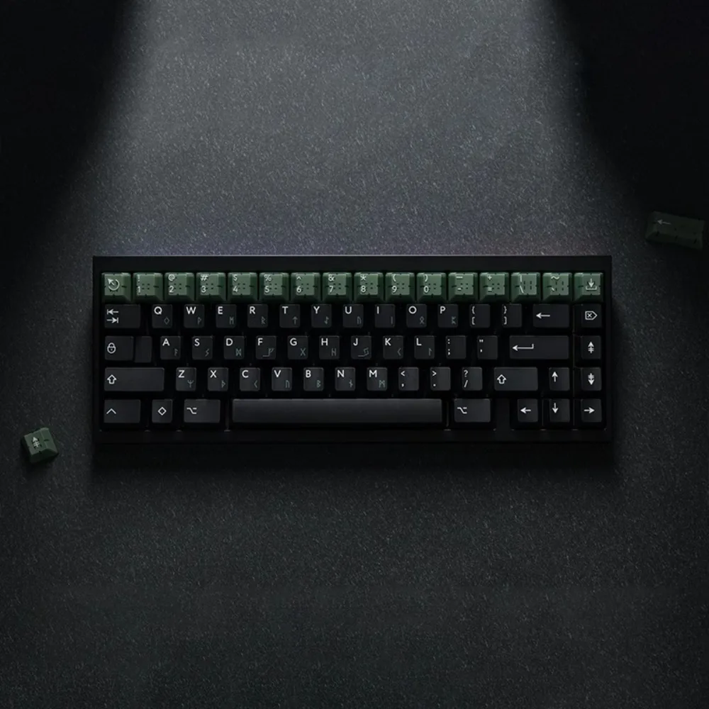 PBTfans Loki Keycap Set ABS Original Custom Black Keyboard Cap