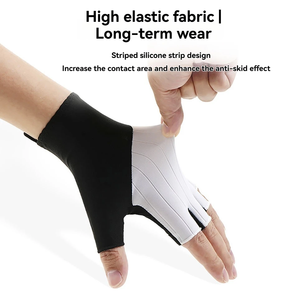 Bicycle Gloves Half Finger MTB Cycling Gloves For Men 3D Padded Anti-Slip Shock-Absorbing Biking Bike Accessories GTUBIKE Summer