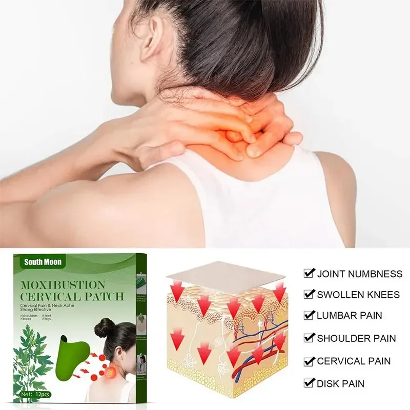 Sc894a009d8de4075931d6cd63b480055F Natural Plant Essence Shoulder And Neck Care Sticker Relieve Fatigue Healthy Body Care Essential For Sedentary Workers New