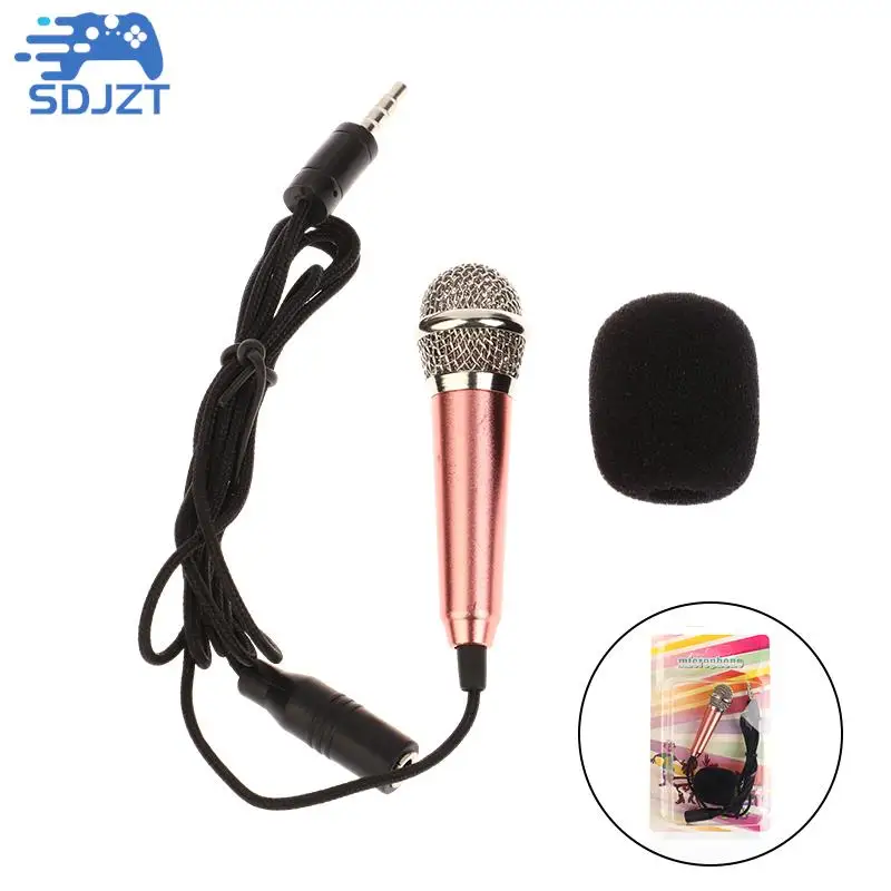 Mini Kareoka - Karaoke Microphone, Stereo Mic with Earphone for