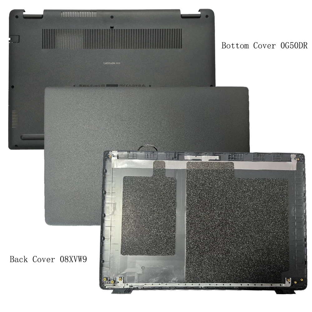 Lcd Tampa Traseira para Dell Latitude 15 3510 E3510 Tampa Traseira Shell 08xvw Base Inferior 0g50dr Novo