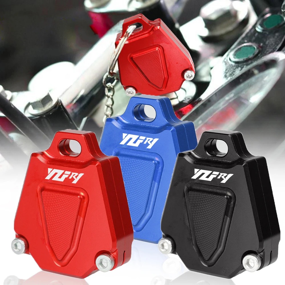Key Protect Cover For Yamaha Yzfr1 2022 2021 2020 2019 Yzf R1 Universal Decoration Key Chain Motorcycle Cnc Key Case Cover Shell