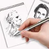 11Pcs/set All Metal Mechanical Pencils 0.3, 0.5, 0.7, 0.9, 1.3 2.0Mm Lead Refills Art, Writing, Sketching Retractable Design 3
