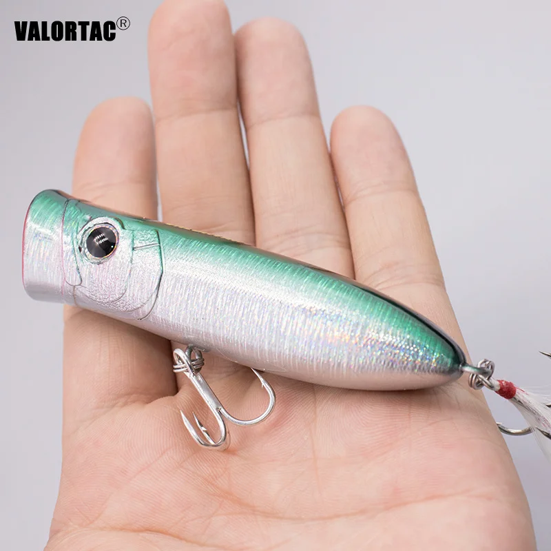 9cm 20g fishing popper mindium size popper fishing lure wobblers big mouth top water wobblers artificial bait plugs lures