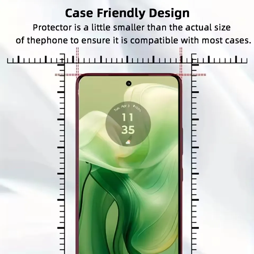 Premium Tempered Glass Screen Protector Pack - 3 Pieces