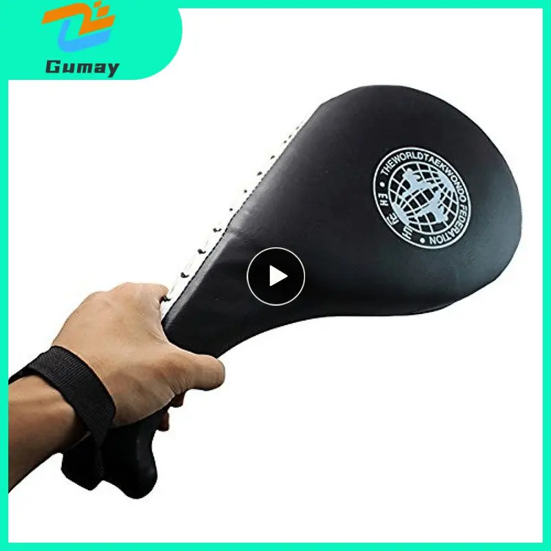 Taekwondo Double Kick Pad Target Tae Kwon Do Karate Kickboxing Training Gloves Portable & Body Building