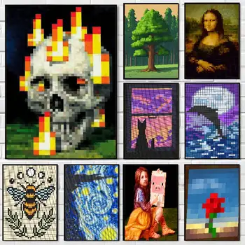Pixel Artwork Wall Poster 1
