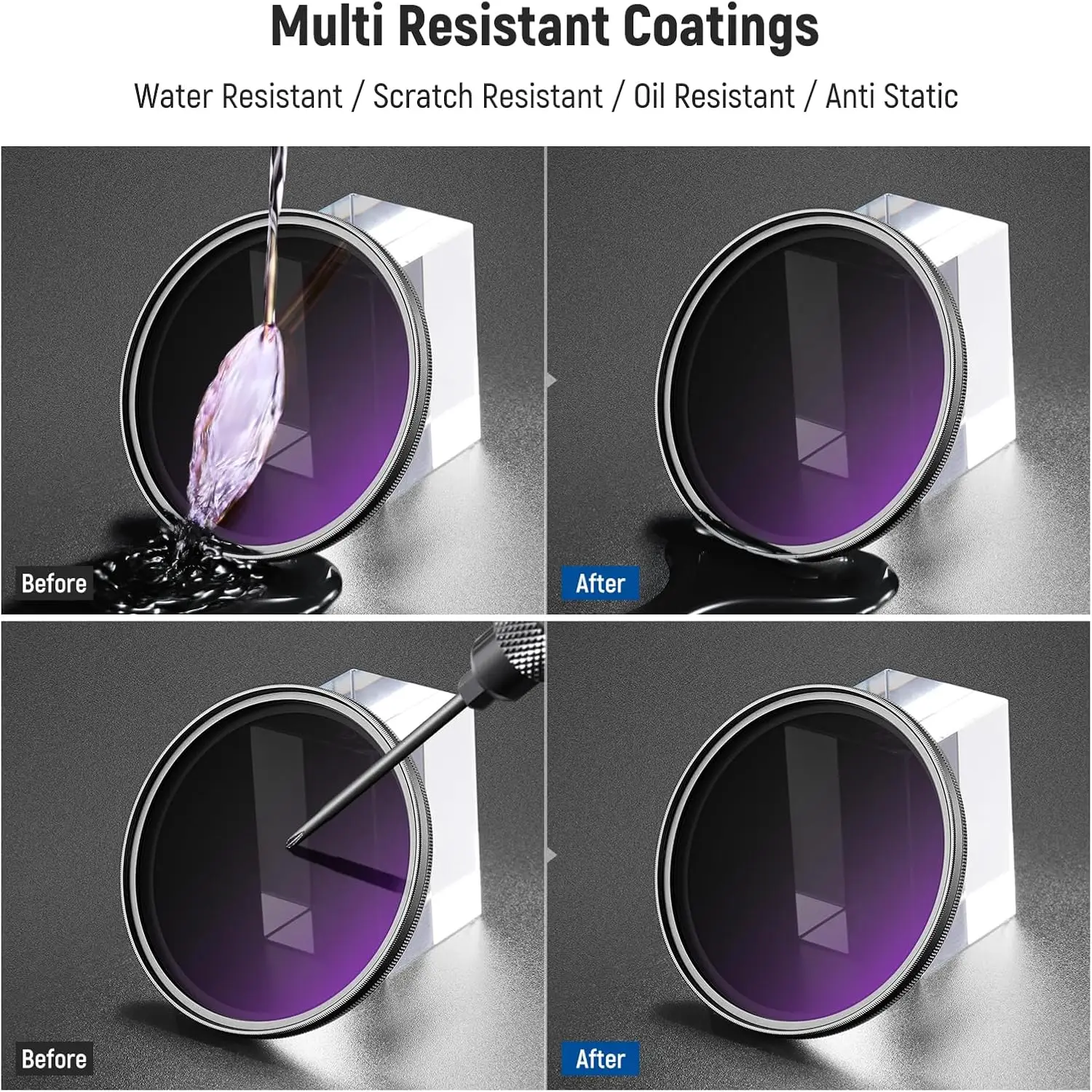 Filtre ND variable 77mm ND2-32 K&F Concept