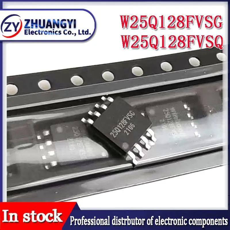 5PCS-W25Q128FVSG-W25Q128FVSQ-SOP-8-25Q128FVSG-25Q128FVSQ-SMD-25Q128 ...