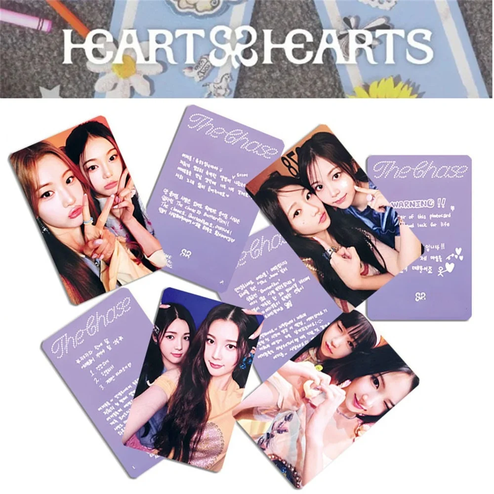 KPOP Hearts2Hearts New Album Photocard High Quality INS Style