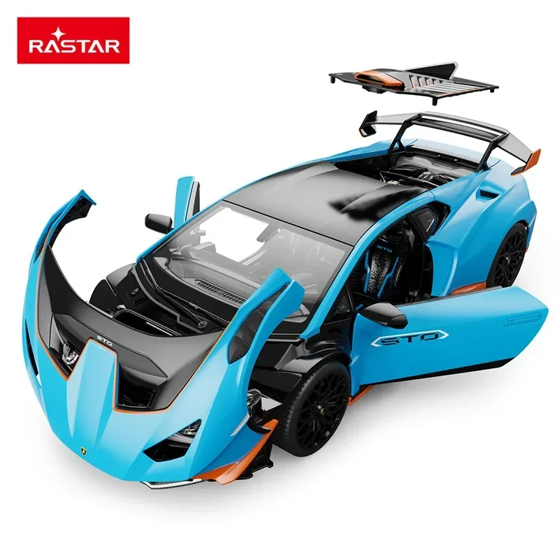 1:18 Lamborghini Huracan STO Supercar Diecast Car Model Toy Die Cast Model Car Collection Gifts For Adults Children G20 3