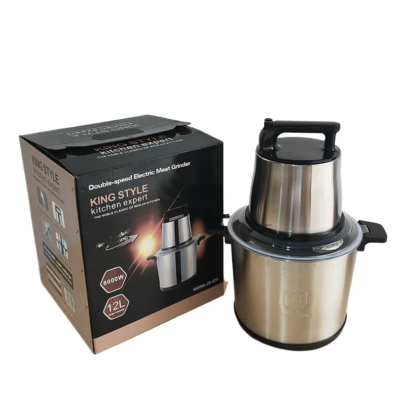 Fufu Machine 12L Electric Meat Grinder Multifunctional Home Use Blender Vegetable Chopper Food Processor