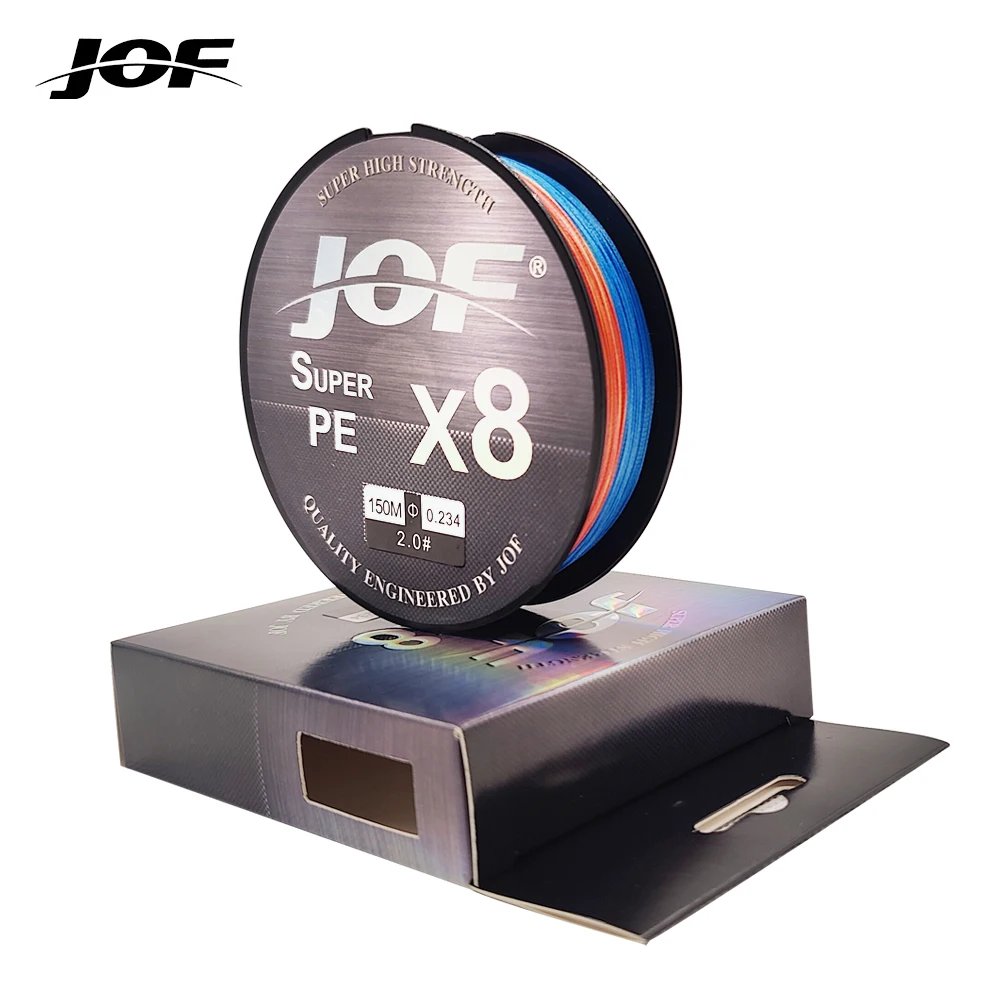 JOF 300m10LB 100LB PE Multifilament 8 Strands Braid Line Ocean Fishing