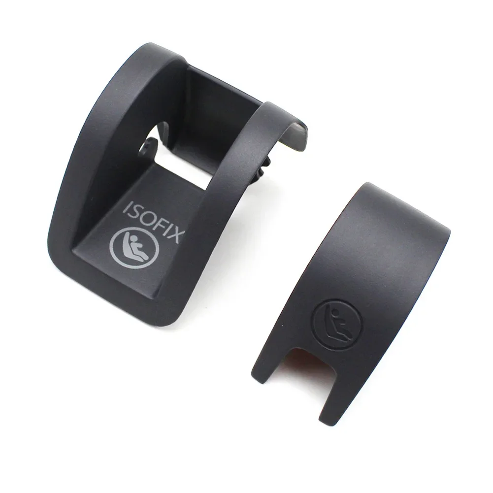 1PCS Blcak ISOFIX Cover Cap for VW Volkswagen Golf MK7 2015