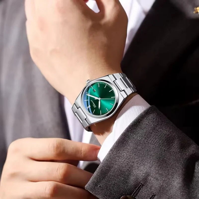 CHENXI 683 ساعة رجالية بسيطة مقاومة للماء تقويم ضو...