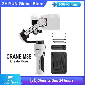 ZHIYUN 크레인 M3S 크레인 M3 S 3 축 핸드헬드 카메라 짐벌 스태빌라이저, 미러리스 카메라 폰, 소니 캐논 아이폰 14 용