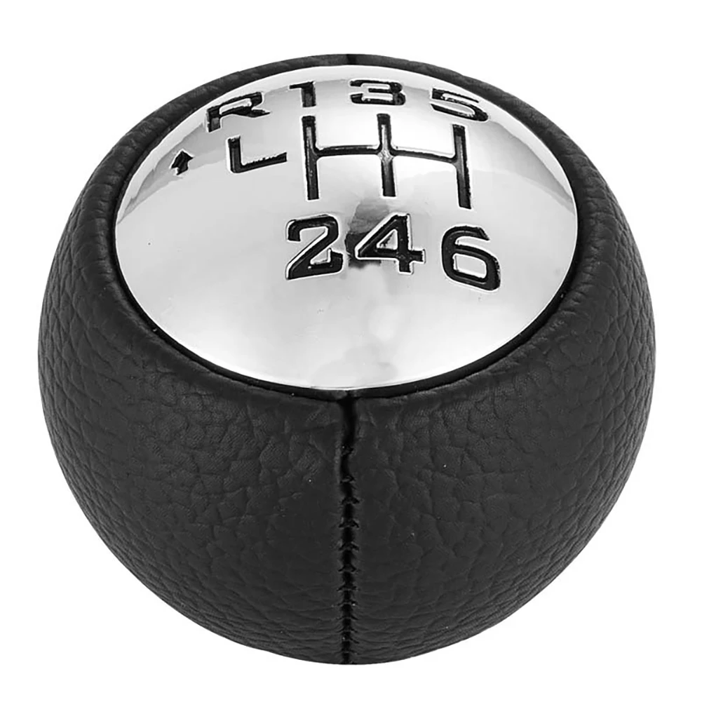 Auto Manual Gear Knob Car Gear Shift Knob 5 Speed 6 Speed Interior Parts For Peugeot 307 308