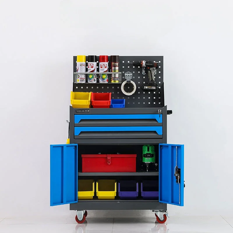 Large Organizer Tool Cabinet Screwdrivers Professional metal drawers wheels complete Tool Cabinet Garage Tool Arrangement 3