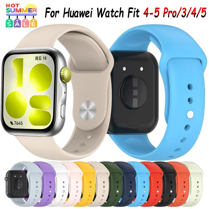Soft Silicone Sports Strap - Comfortable & Durable Replacement Band, Correa Accessories