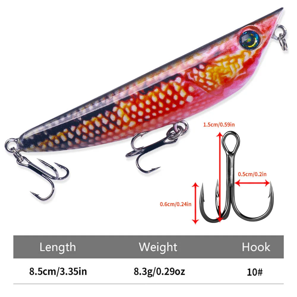 

Minnow Fishing Lure Artificial Hard Bait Bionic 3D Eyes 8.8cm 9g Floating Wobbler Crankbait Bass Trolling Fishing Tackle