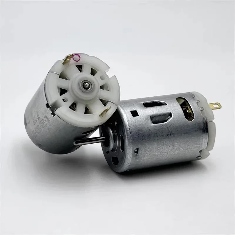 RS-385SH-2073 미니 385 모터 DC 6V 12V 18V 24V 20000RPM 마이크로 28mm 카본 브러시 전기 모터 DIY 헤어 드라이어 취미용 장난감 모델