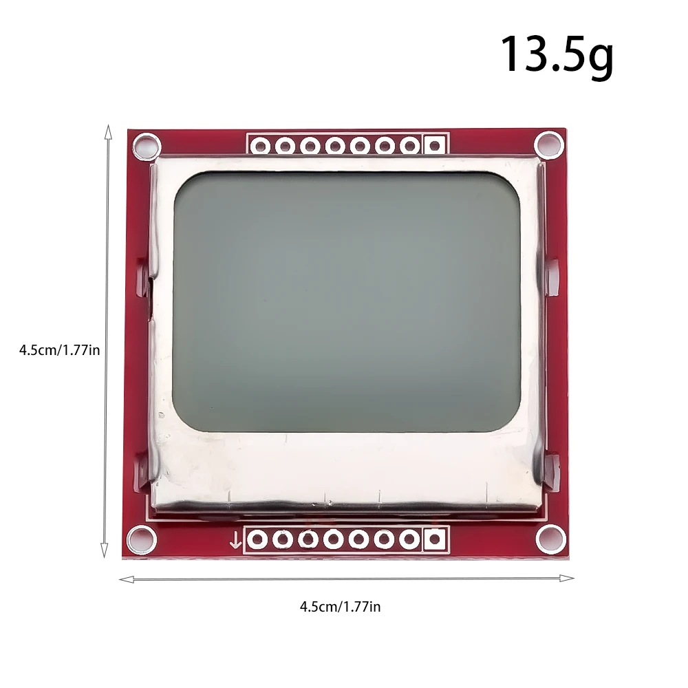 Diymore 스마트 전자 LCD 모듈 디스플레이 모니터 어댑터 PCB 84*48 84*84 LCD 5110, 아두이노용 노키아 5110 스크린