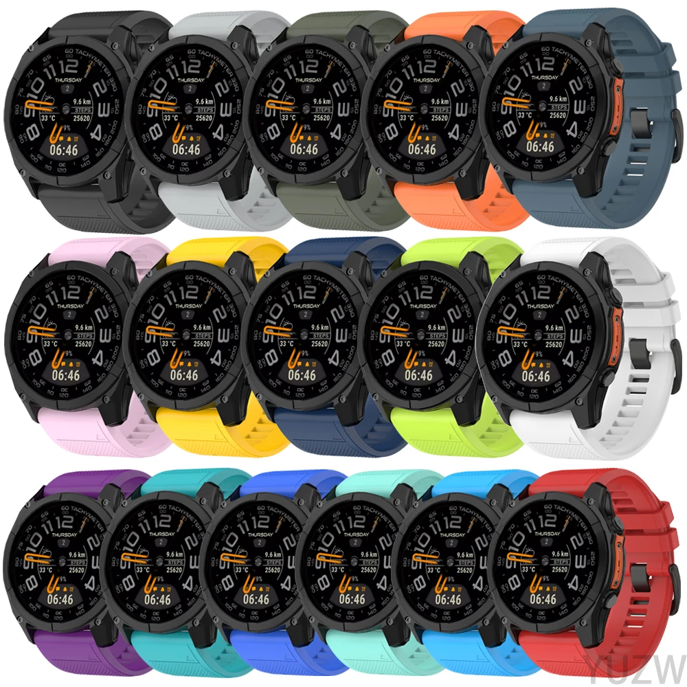 QuickFit Silicone Sports Watchband - 22mm & 26mm Strap Options