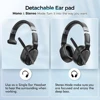 Mpow E65 2 in 1 Wireless Headphones Bluetooth 5.3 Dual/Single Office Headset with Microphone&Mute Switch 35H for Trucker Driver 5