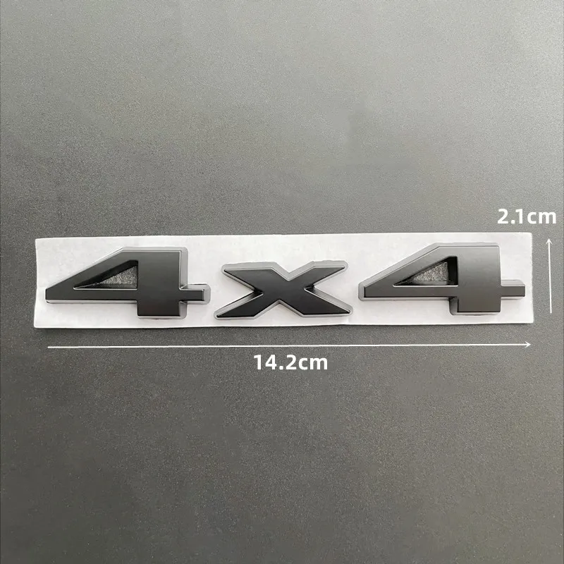 3D 금속 4x4 로고 제한 엠블럼 편지 자동차 트렁크 배지 지프 랭글러 그랜드 체로키 나침반 4X4 제한 스티커 액세서리