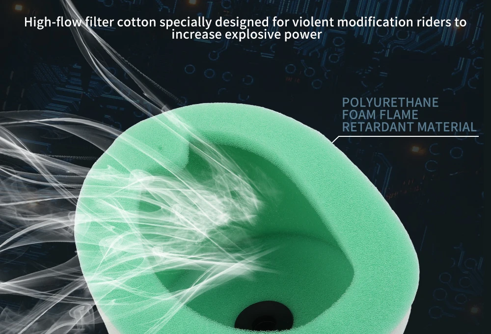 JSRAOIMG Dirtbike-Luftfilter für KX125 1997-2006 KX250 1997 1998 1999 2000 2002 2003 2004 2005 2006 2007 KX250F 2004-2005 KX 125 250 250F – Detail 8