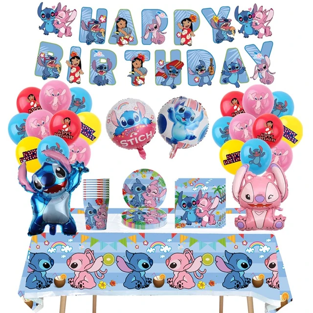 Stitch Disney Birthday Party Decorations  Lilo Stitch Birthday Party  Decorations - Party & Holiday Diy Decorations - Aliexpress