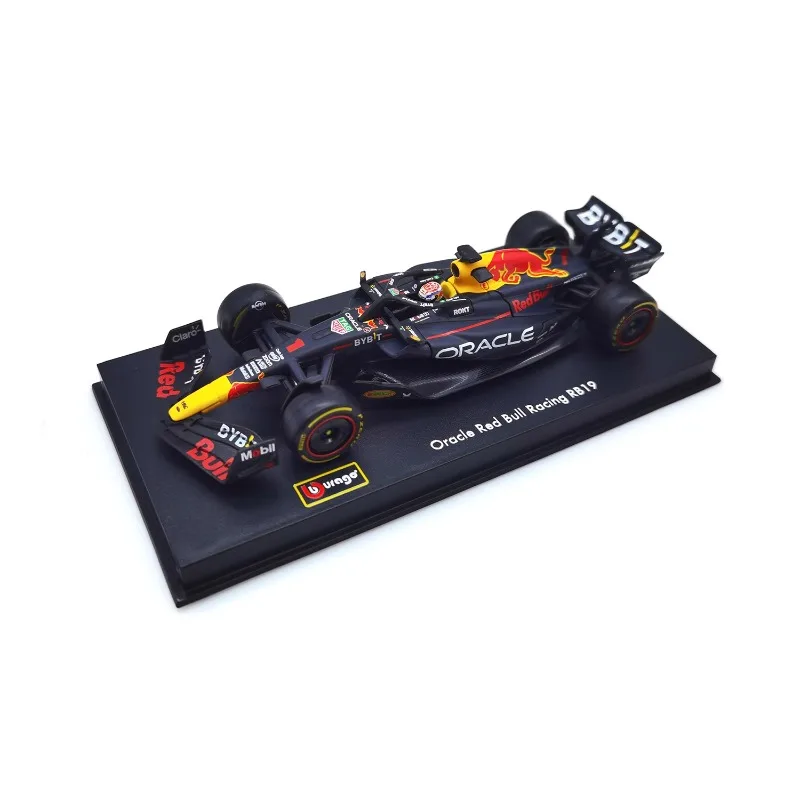 

Украшение для модели автомобиля F1 1:43 Red Bull Verstappen 2023 RB19 № 1, декоративное Подарочное украшение в твердой обложке для детского дня.