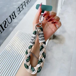 Stylish Anti - Loss Wrist Strap with Decorative Twist Rope Design - Polyester / Nylon (Other)